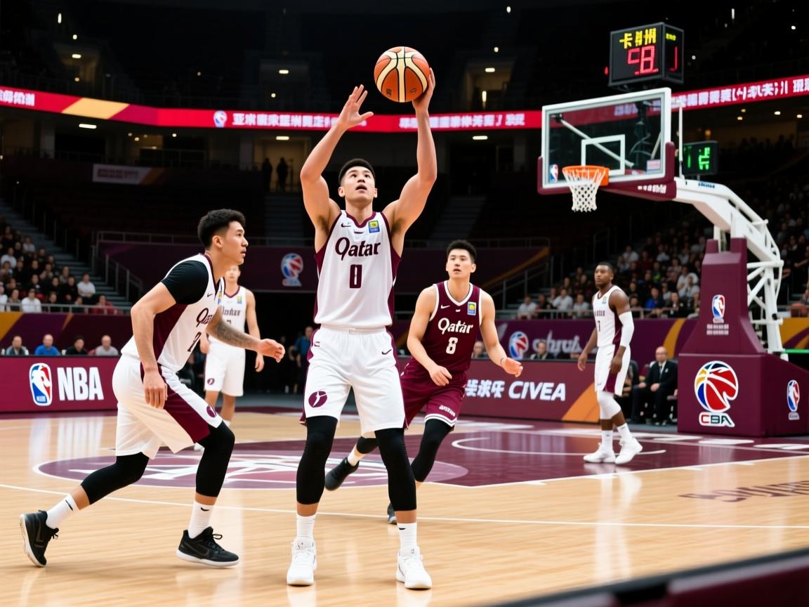 卡塔尔队在亚洲篮球赛中表现突出  第2张